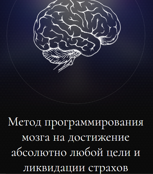 слив курса Метод программирования мозга на достижение абсолютно любой цели и ликвидации страхов (Яна Эдельштейн)